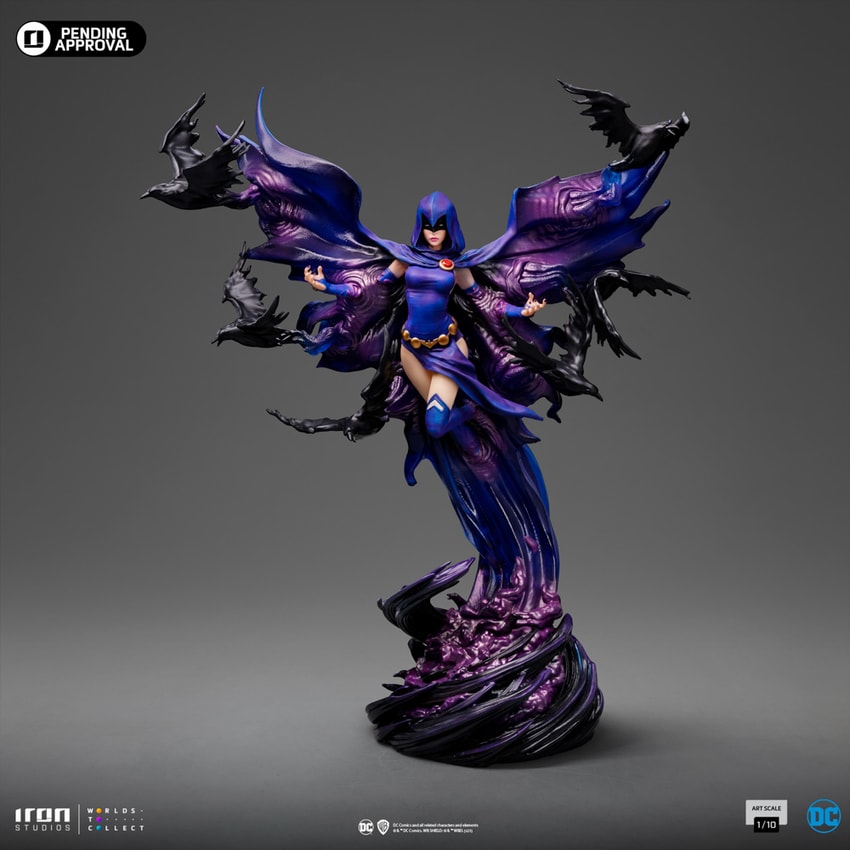Raven Art Scale 1:10 Statue by Iron Studios | Sideshow Collectibles