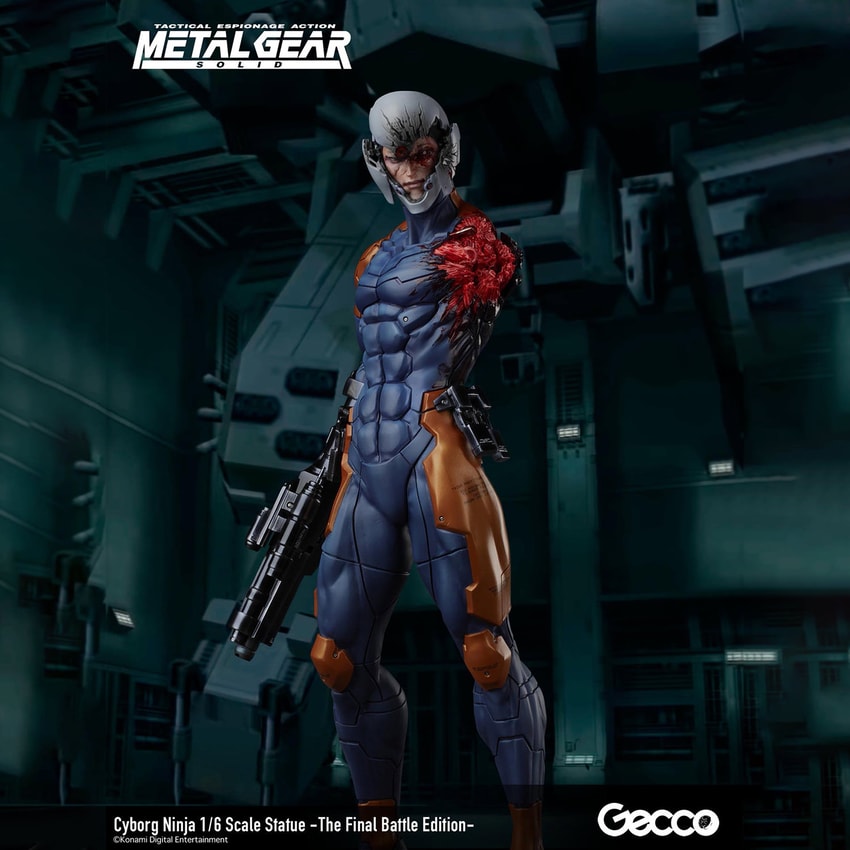 Cyborg ninja statue 2025