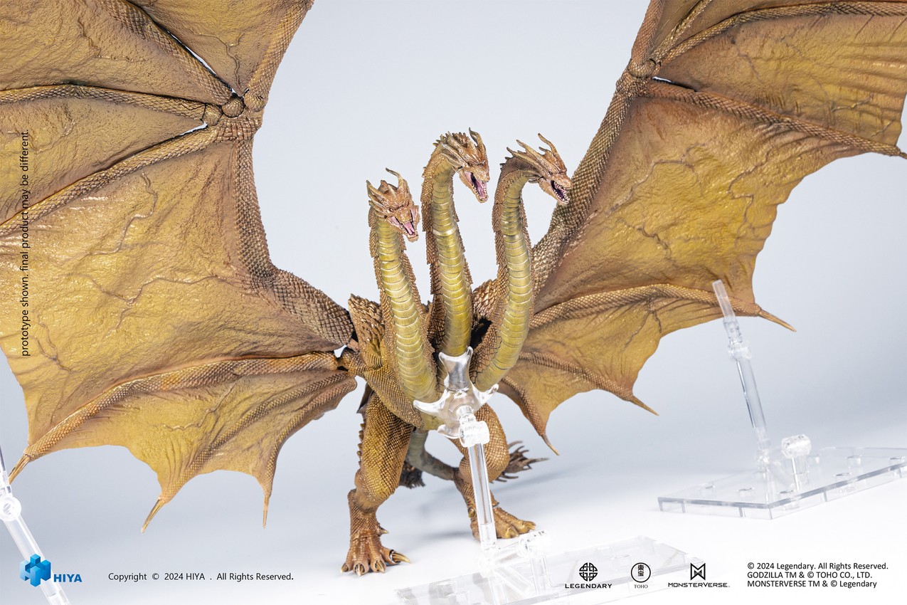 特撮 Hiya Toys Ghidorah(2019) King Ghidorah Collectible Figure by Hiya Toys | Sideshow Collectibles