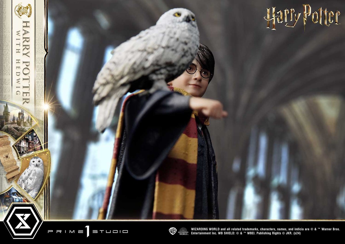 Harry Potter Harry Potter With Hedwig Statues - Prototype Shown View 4