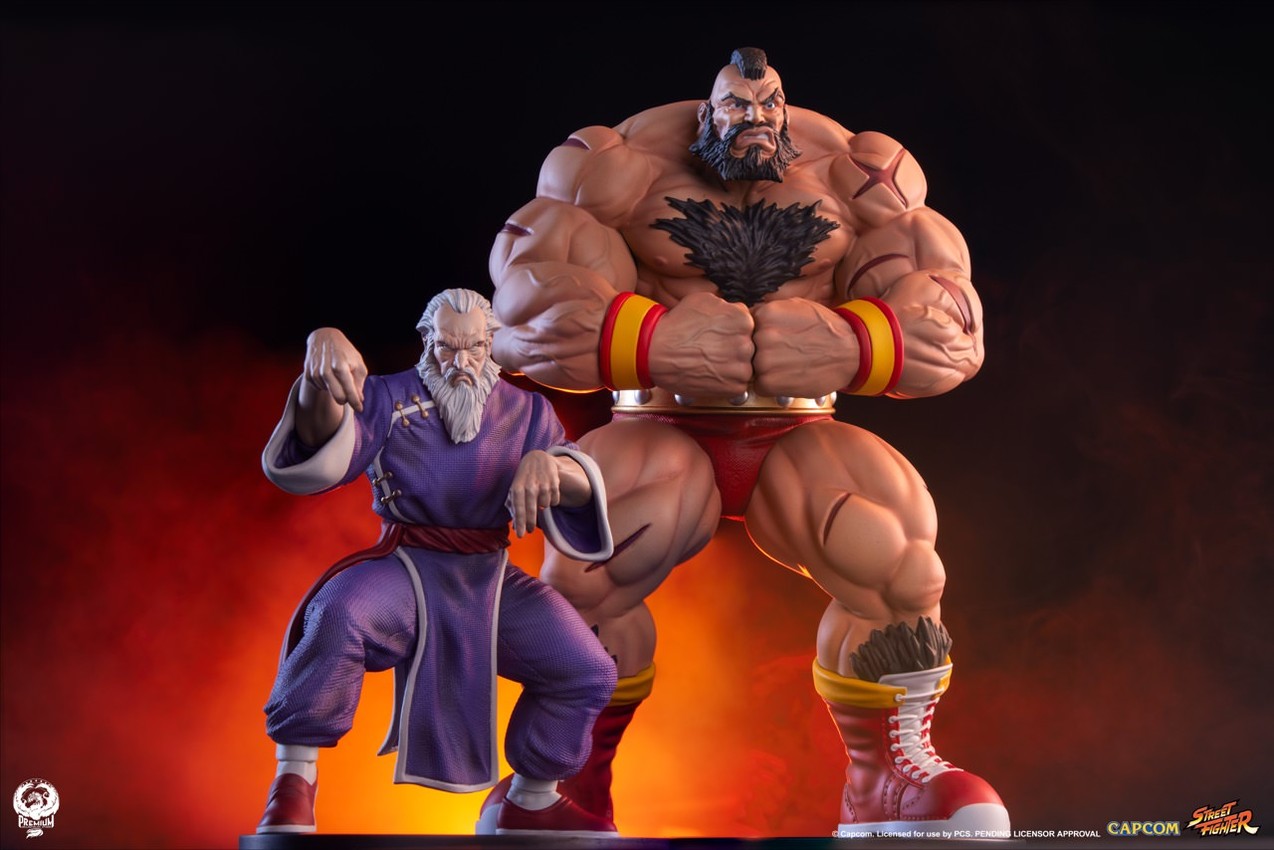 Zangief & Gen- Prototype Shown View 1