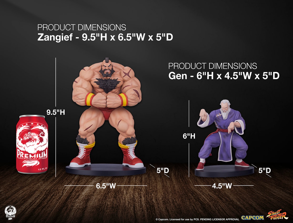Zangief & Gen 1:10 Collectible Set by PCS | Sideshow Collectibles