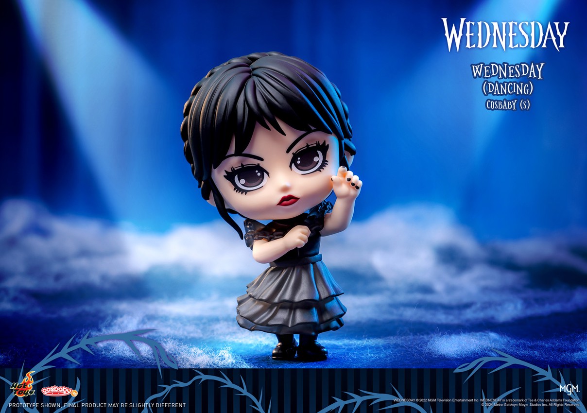 【国内即発送】 Wednesday (Dancing) Cosbaby Collectible Figure by Hot Toys アメコミ