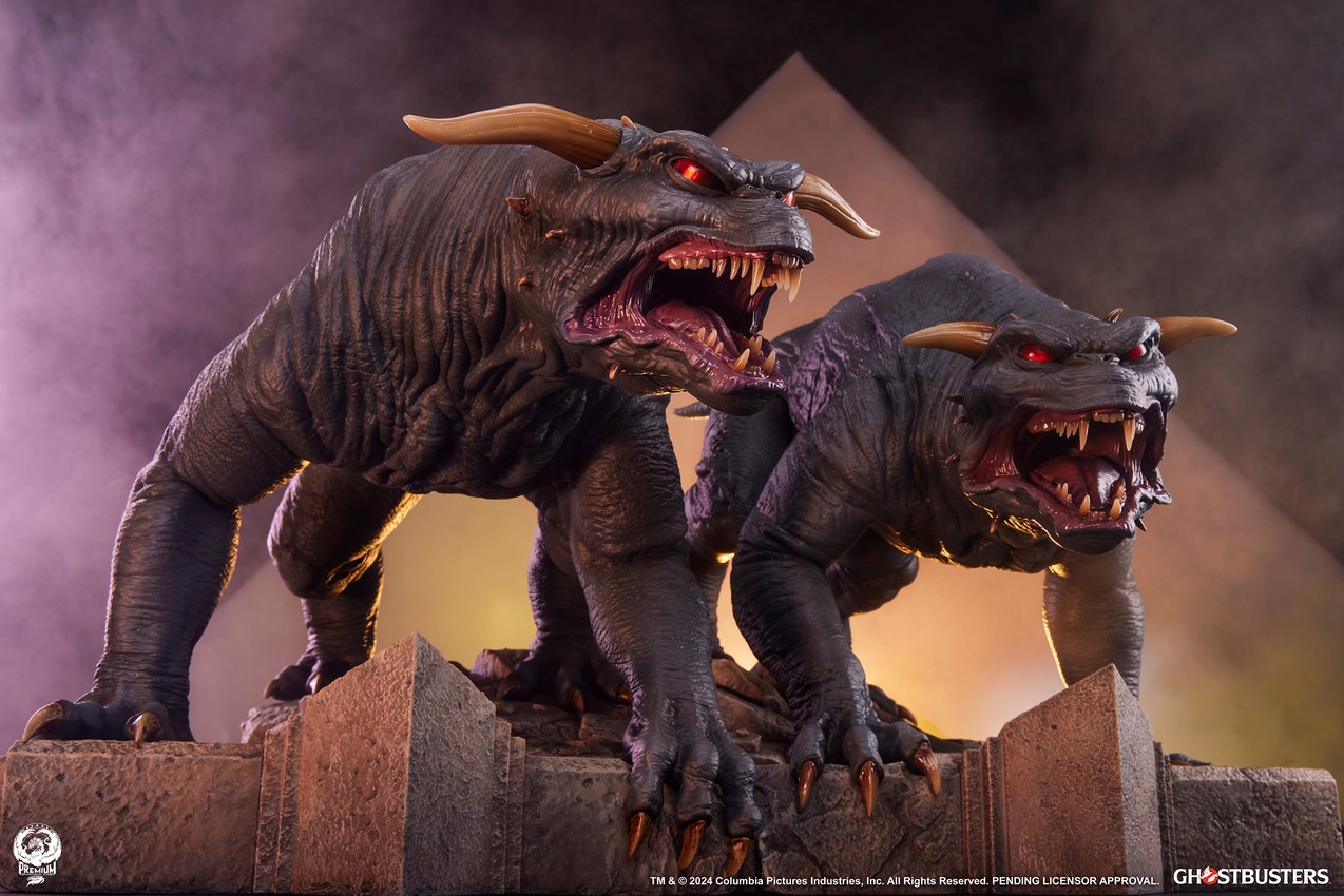Ghostbusters Terror Dogs Quarter Scale Statue - Prototype Shown View 1