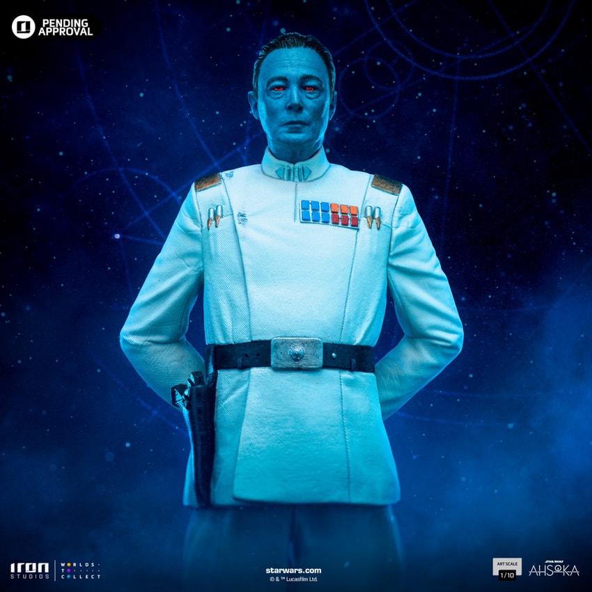 Star Wars Grand Admiral Thrawn 1:10 Scale Statue - Prototype Shown View 1