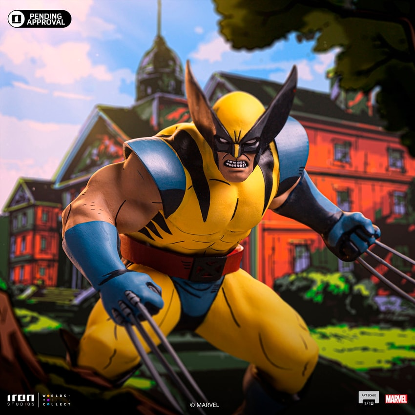 信頼も厚い 1:10 Wolverine Scale Sideshow | Studios Iron by Statue Xメン