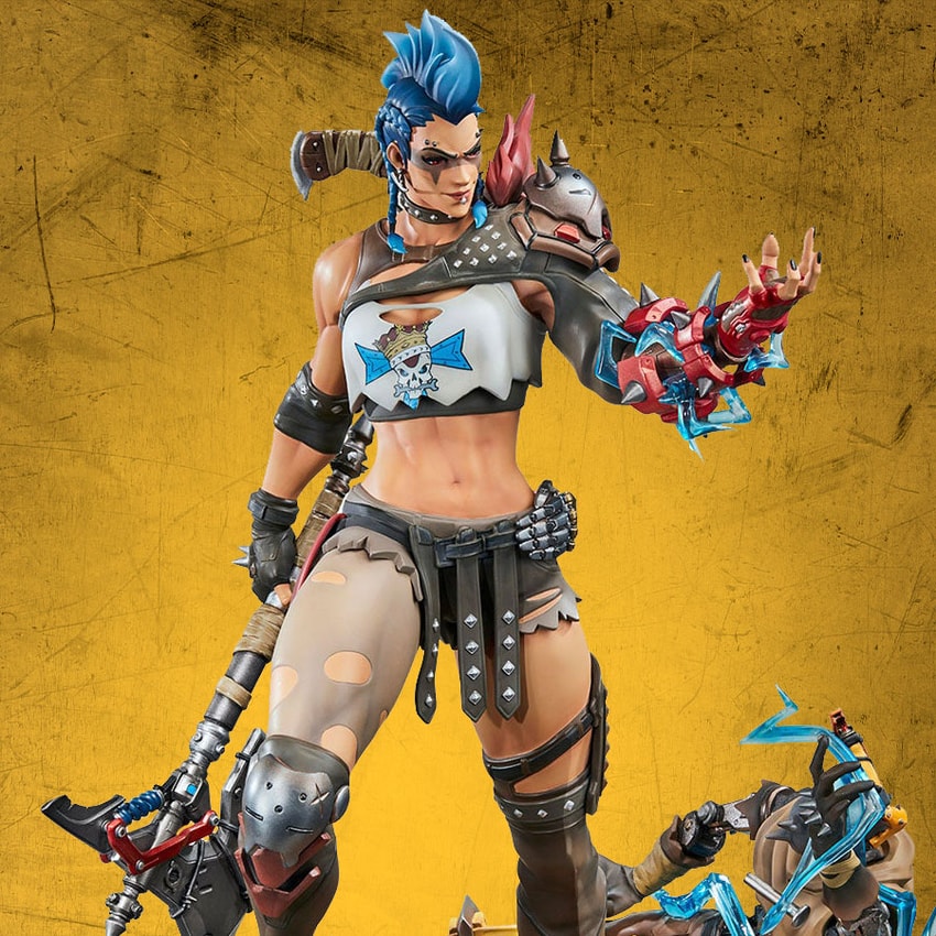 Overwatch Junker Queen Statues - Prototype Shown View 1