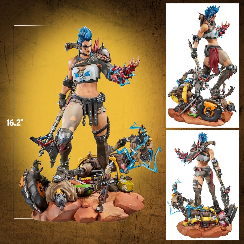 Overwatch Junker Queen Statues - Prototype Shown View 2