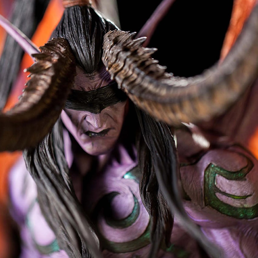 Warcraft Illidan Statues - Prototype Shown View 5