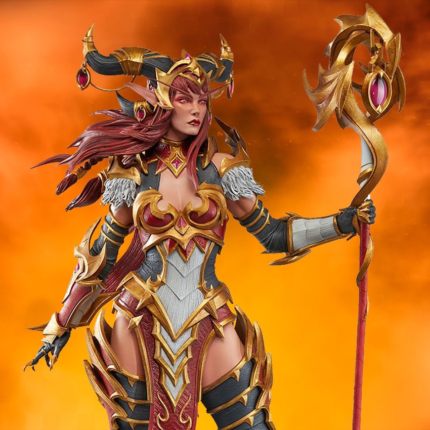 WARCRAFT SERIES ONE プリンスアーサス　デスナイト Warcraft Series 1 Shandris Feathermoon Night Elf Archer
