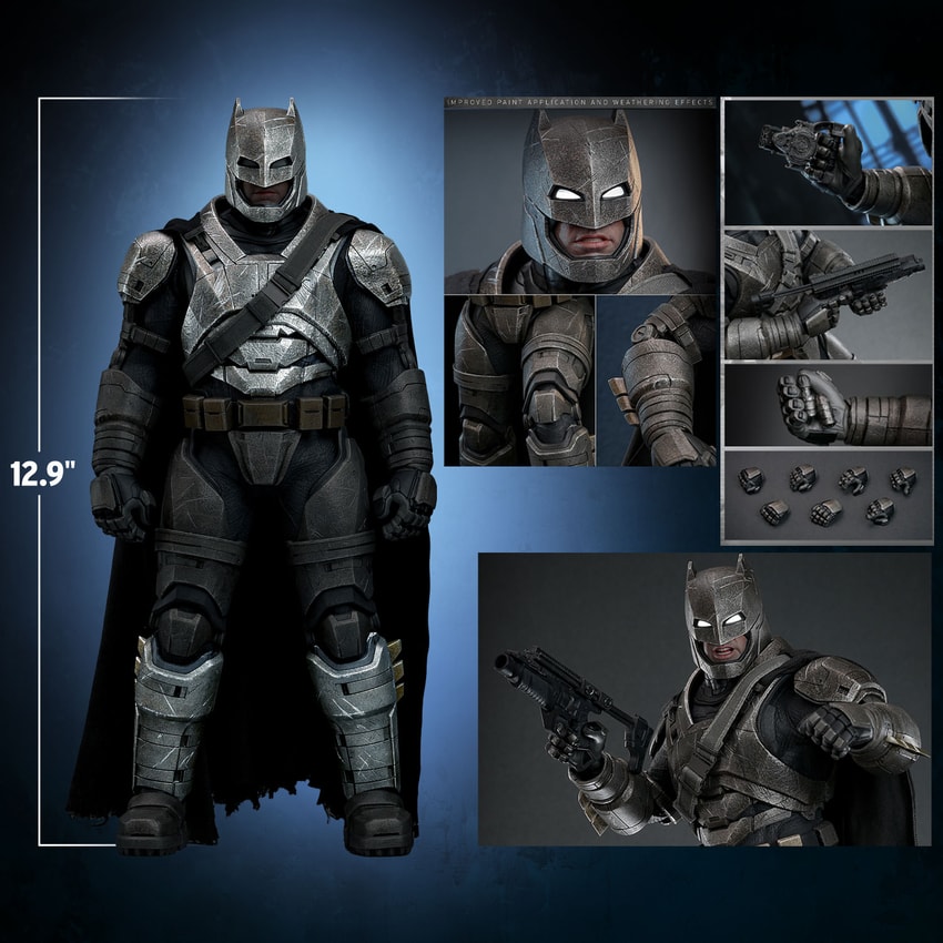 豪華 Armored Toys Hot by Figure Scale Sixth (2.0) Batman アメコミ