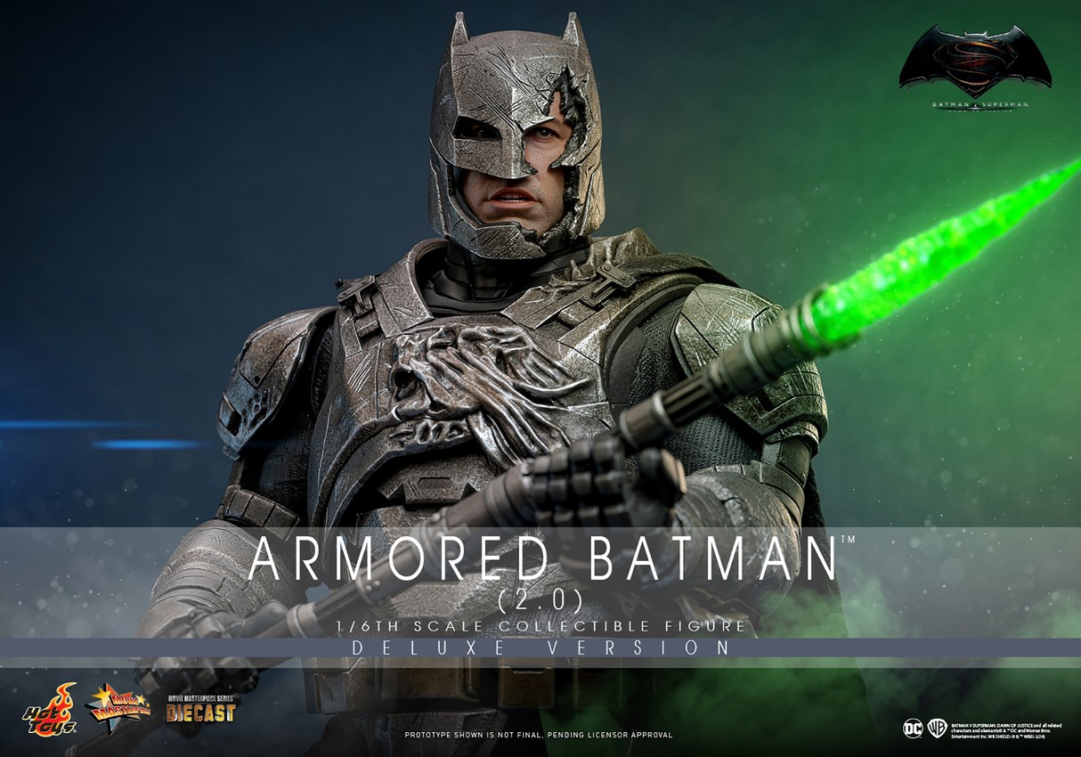 DC Comics Armored Batman (2.0) (Deluxe Version) Sixth Scale Figure - Prototype Shown View 1