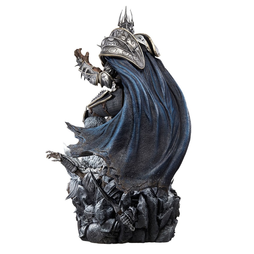 Warcraft Lich King Arthas Menethil Statues - Prototype Shown View 6