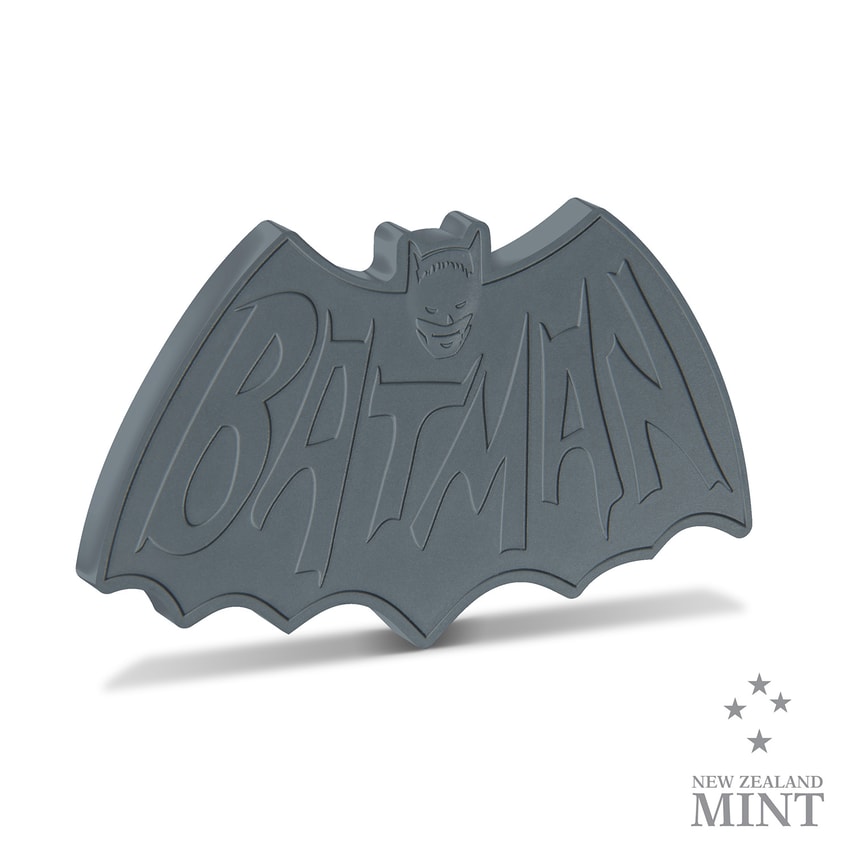 DC Comics Batman 85 Years 1oz Silver Coin Silver Collectible - Prototype Shown View 3