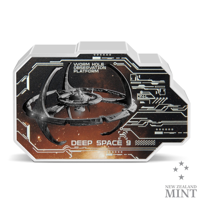 Deep Space 9 1oz Silver Coin by New Zealand Mint | Sideshow