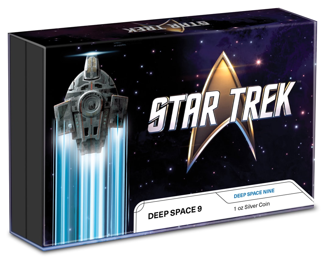 Deep Space 9 1oz Silver Coin by New Zealand Mint | Sideshow