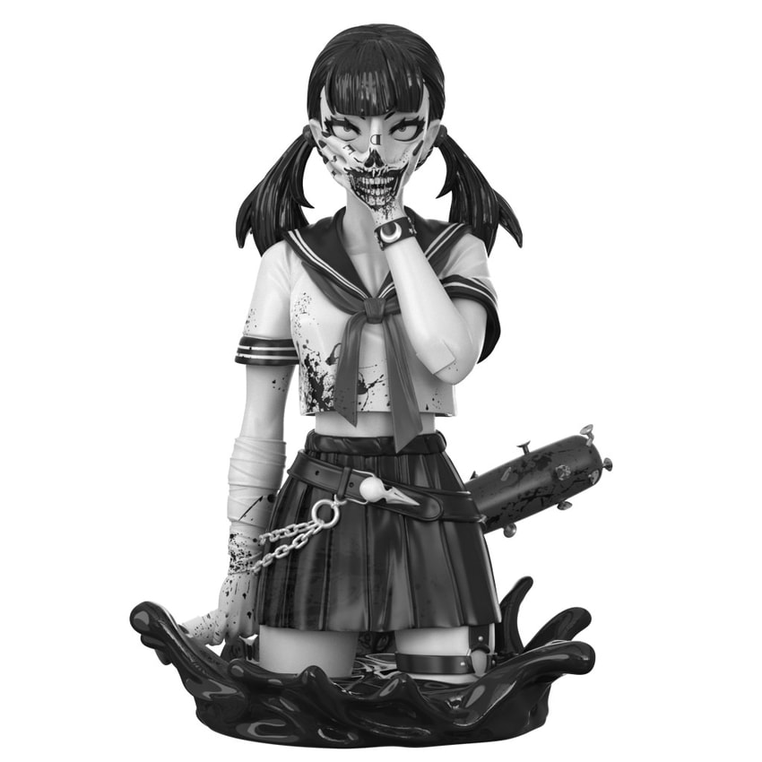 Death Stare Statue by Mighty Jaxx | Sideshow Collectibles
