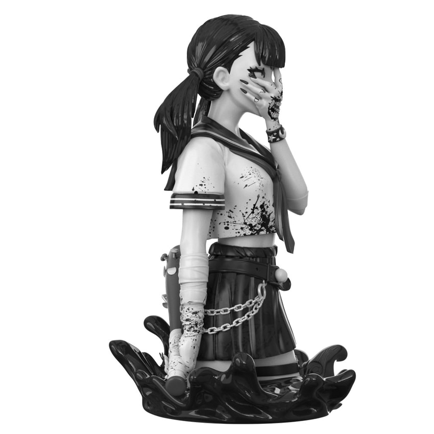Death Stare Statue by Mighty Jaxx | Sideshow Collectibles