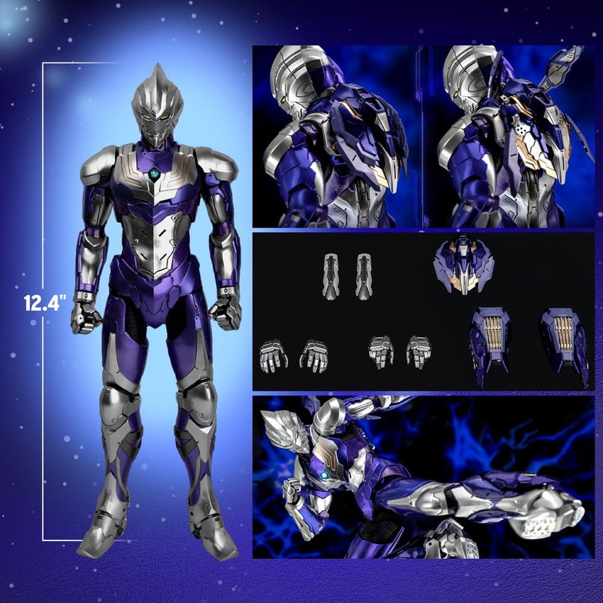 Ultraman Suit Tiga Sky Type- Prototype Shown View 2