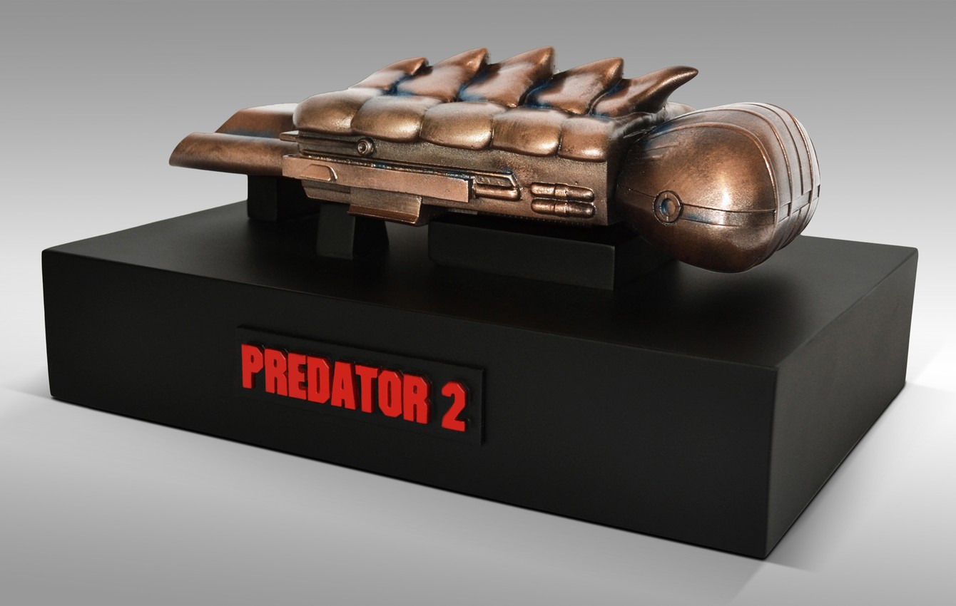 Predator Predator 2 Plasmacaster Prop Replica - Prototype Shown View 6