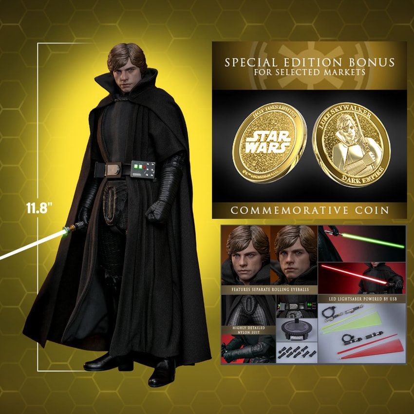 Luke Skywalker™ (Dark Empire) Sixth Scale Figure by Hot Toys