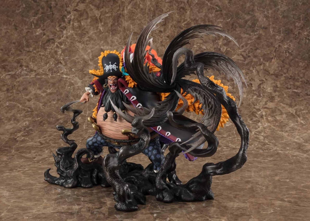 魂の借り手　英語　4枚 Marshall D. Teach -Kurouzu- Statue by Tamashii Nations