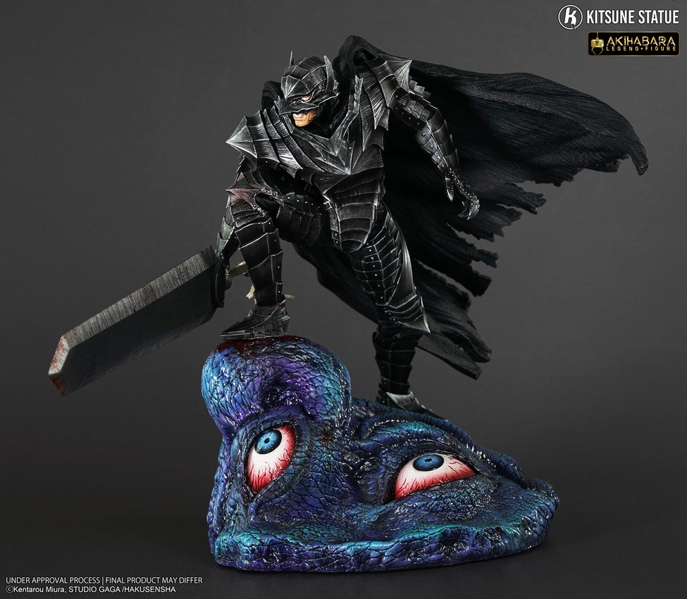 ART OF WAR Berserk Guts-Armored フィギュア Guts Statue by Kitsune Statue | Sideshow Collectibles