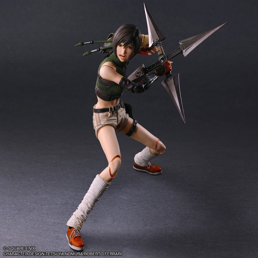 Final Fantasy Yuffie Kisaragi Action Figure - Prototype Shown View 5