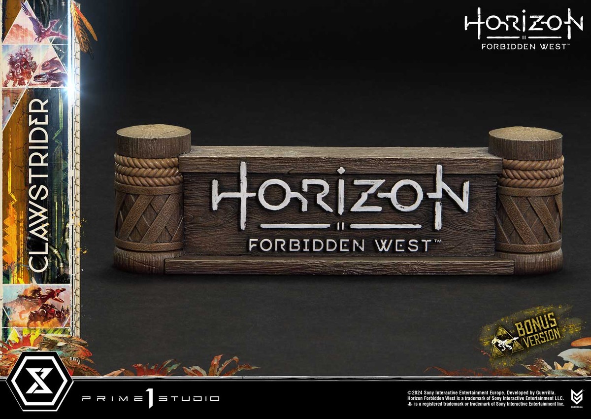 Horizon Forbidden West Clawstrider (Bonus Version) Quarter Scale Statue - Prototype Shown View 3