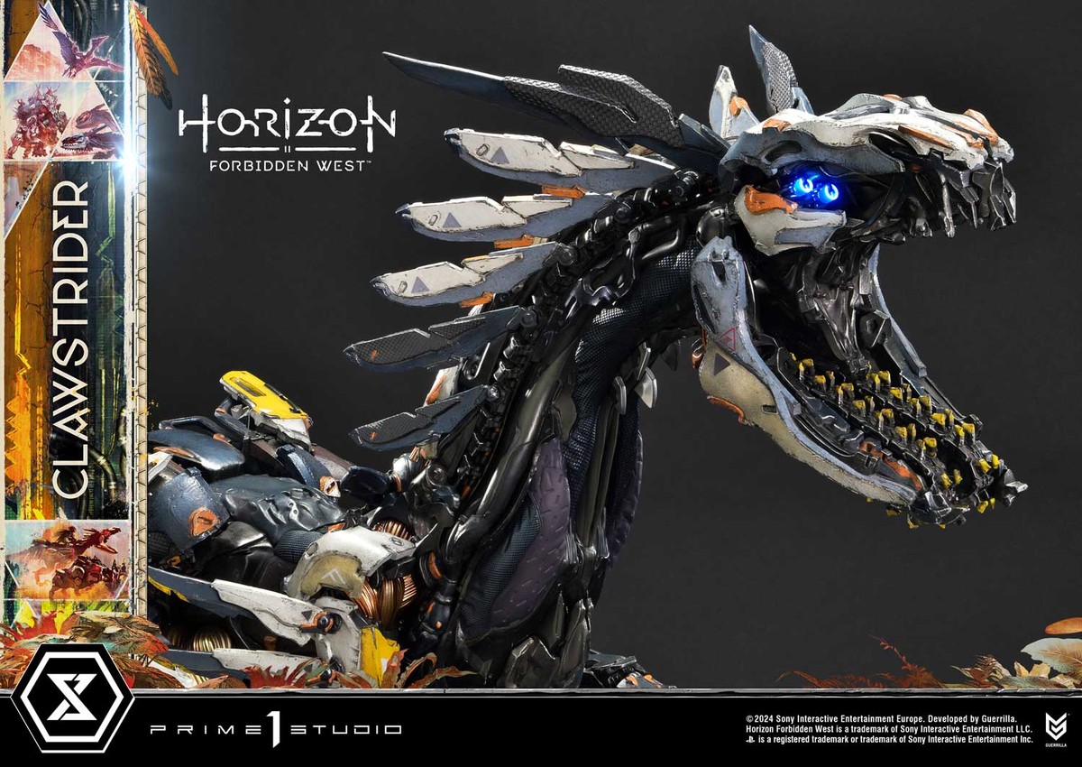 Horizon Forbidden West Clawstrider (Bonus Version) Quarter Scale Statue - Prototype Shown View 6