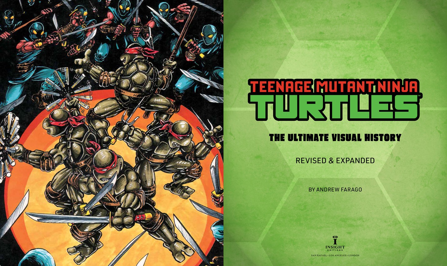 Teenage Mutant Ninja Turtles Teenage Mutant Ninja Turtles: The Ultimate Visual History Book - Prototype Shown View 6