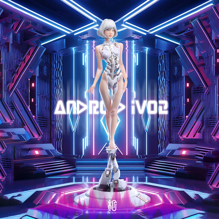 Android IV 02 Statue by Manas SUM | Sideshow Collectibles