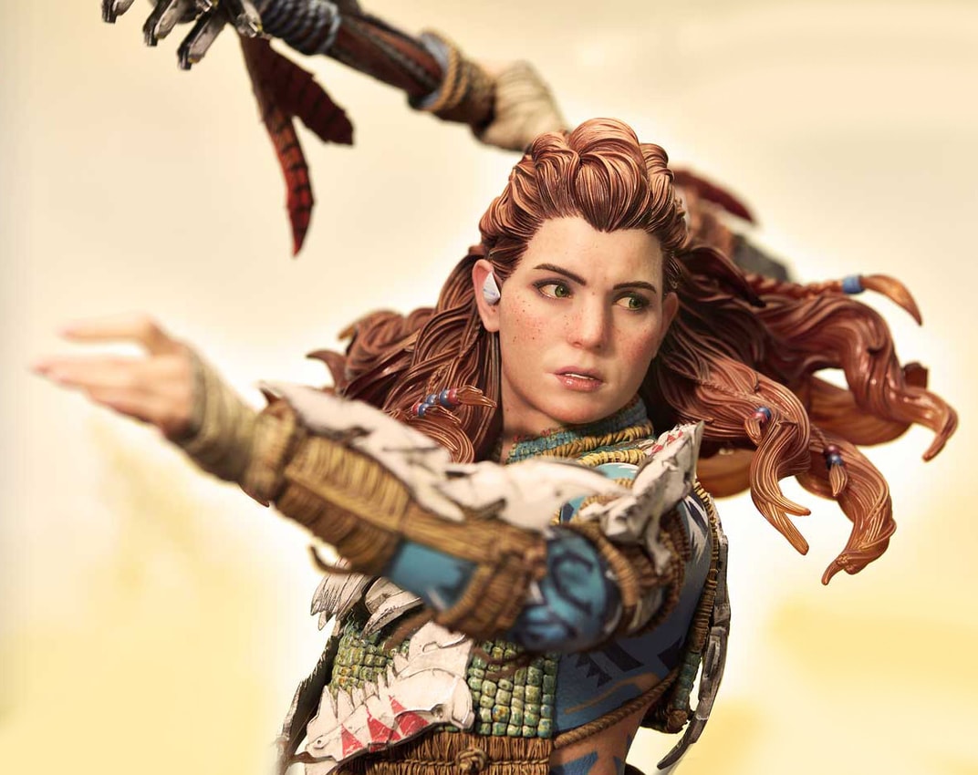 Horizon Forbidden West Aloy (Bonus Version) Quarter Scale Statue - Prototype Shown View 3