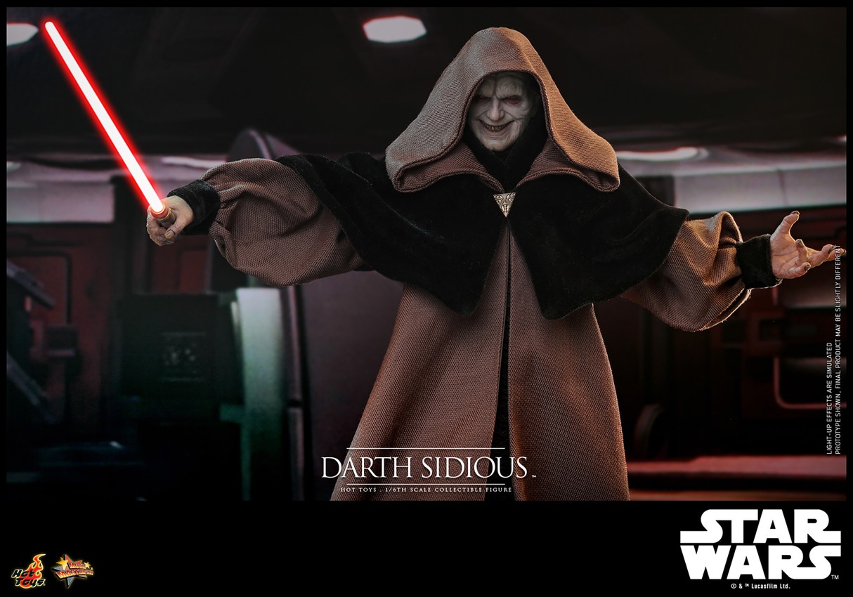 ホットトイズ MMS745 ダース・シディアス1/6 Darth Sidious Ready! Hot Toys MMS745 Star Wars: Revenge of the Sith 1/6