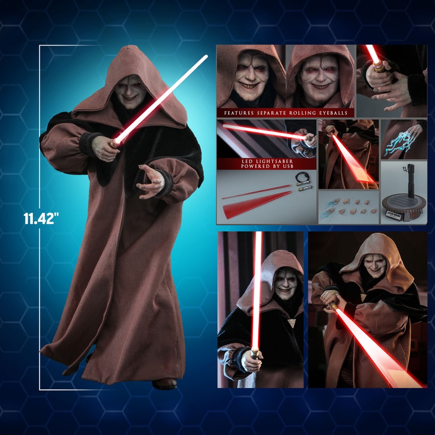 Darth sidious lightsaber toy online
