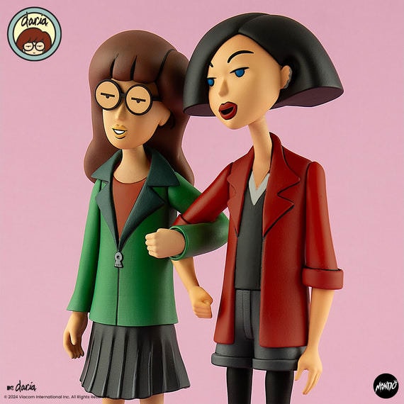 Daria Daria and Jane Collectible Figure - Prototype Shown View 3