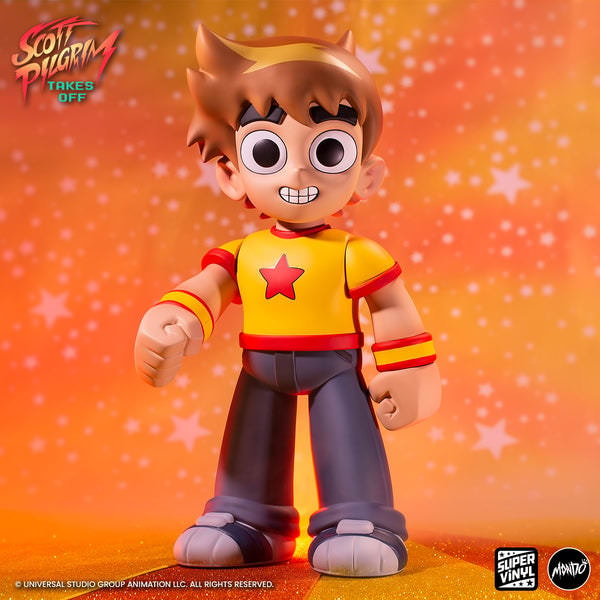 Scott Pilgrim Scott Pilgrim Super Vinyl Collectible Figure - Prototype Shown View 1