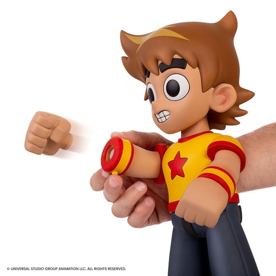 Scott Pilgrim Scott Pilgrim Super Vinyl Collectible Figure - Prototype Shown View 4