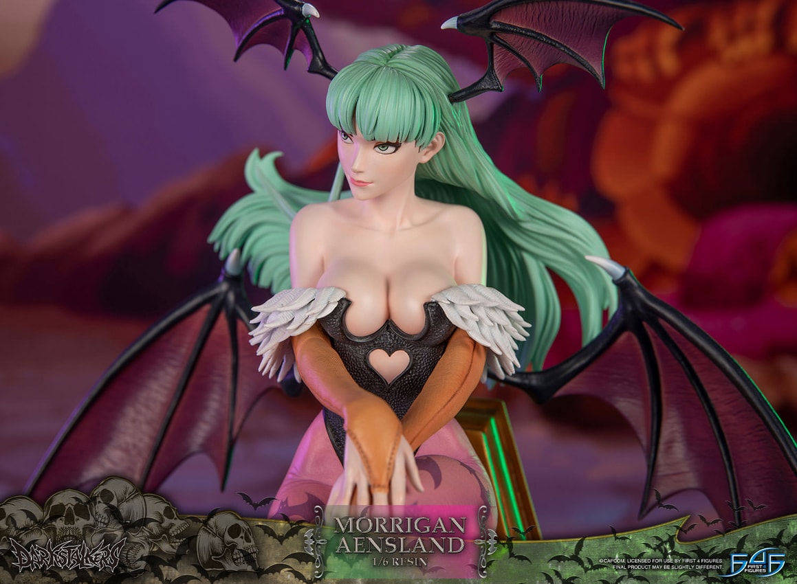 Darkstalkers Morrigan Aensland Statues  Collector Edition - Prototype Shown View 5