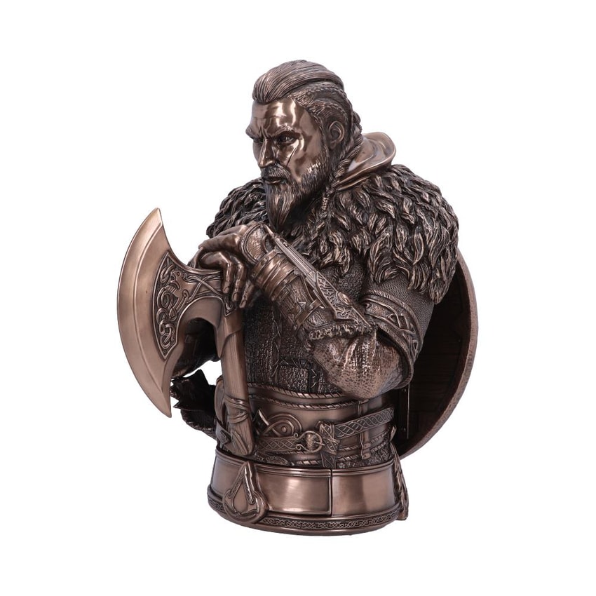 Assassins Creed Eivor Bronze Bust  View 5