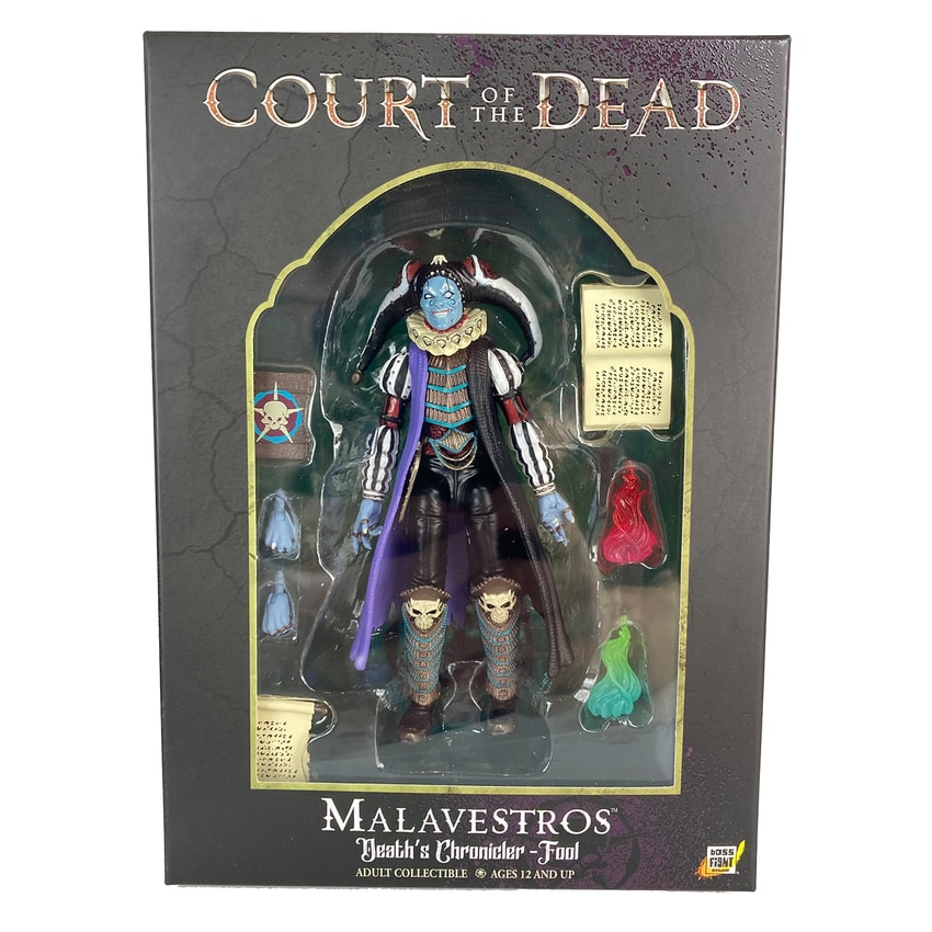 Court of the Dead Malavestros Action Figure - Prototype Shown View 4