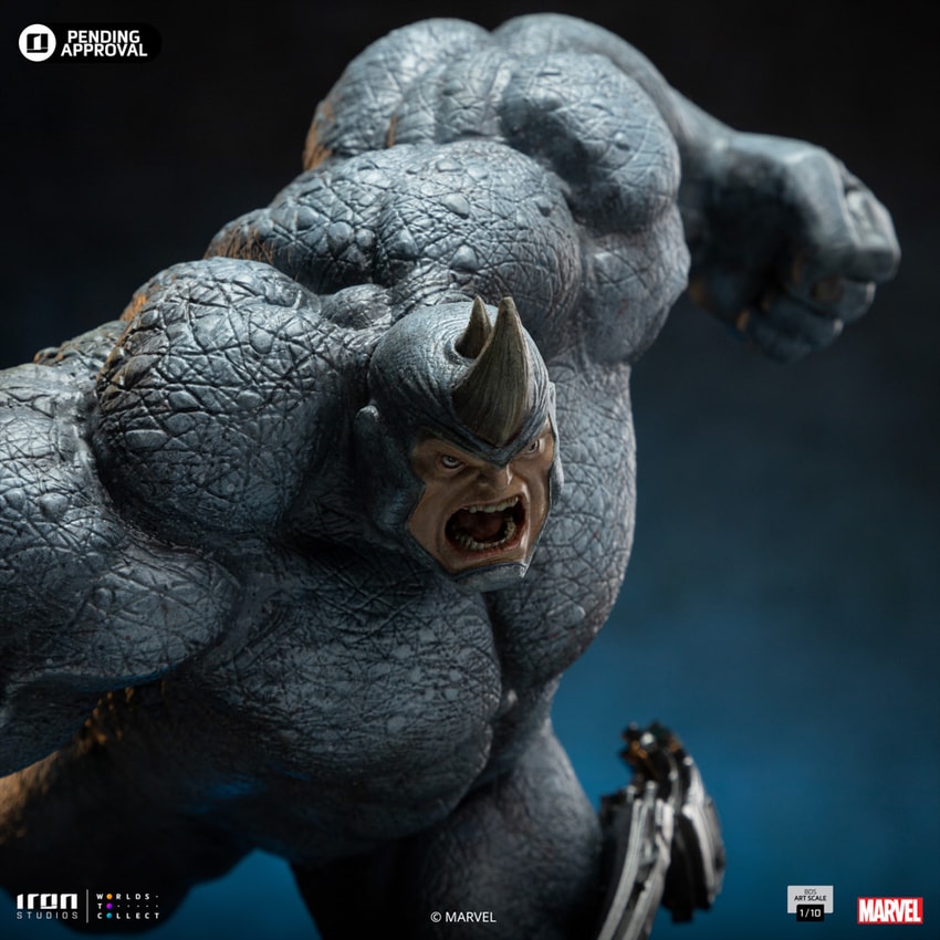 Rhino BDS Art Scale 1:10 Statue by Iron Studios | Sideshow