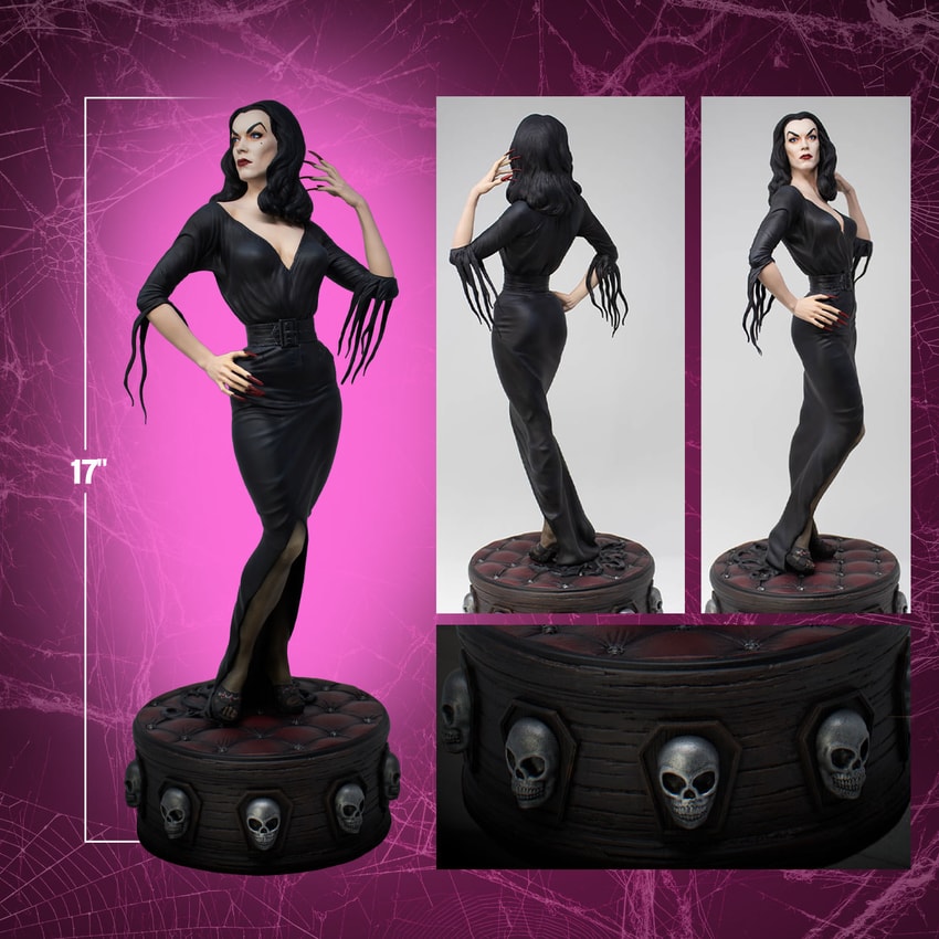 Vampira Vampira Statues - Prototype Shown View 2