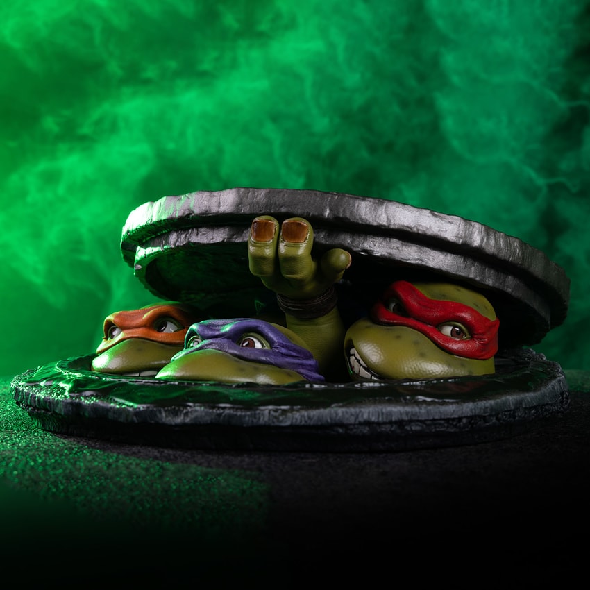 Teenage Mutant Ninja Turtles TMNT – Underground (Tabletop Edition) Quarter Scale Statue - Prototype Shown View 3