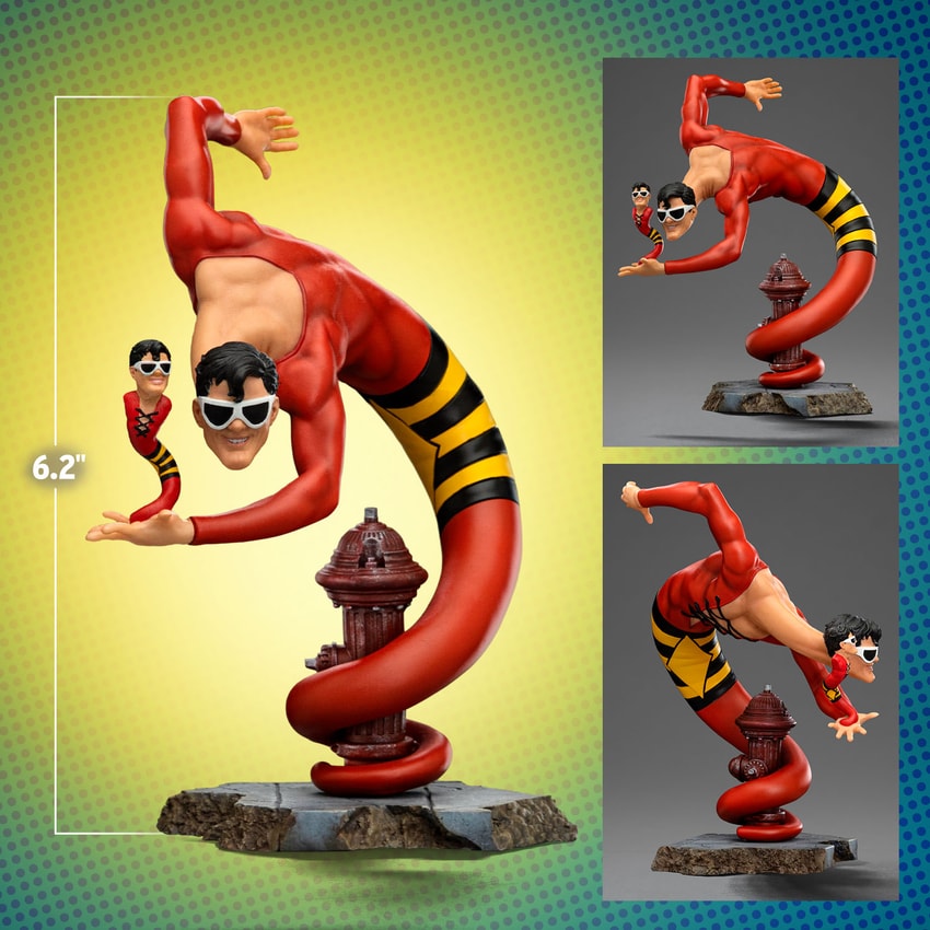 Plastic Man 1:10 Scale Statue by Iron Studios | Sideshow Collectibles