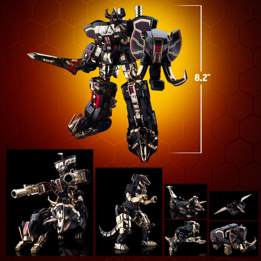 Megazord (Black Limited Ver.) Model Kit by Flame Toys