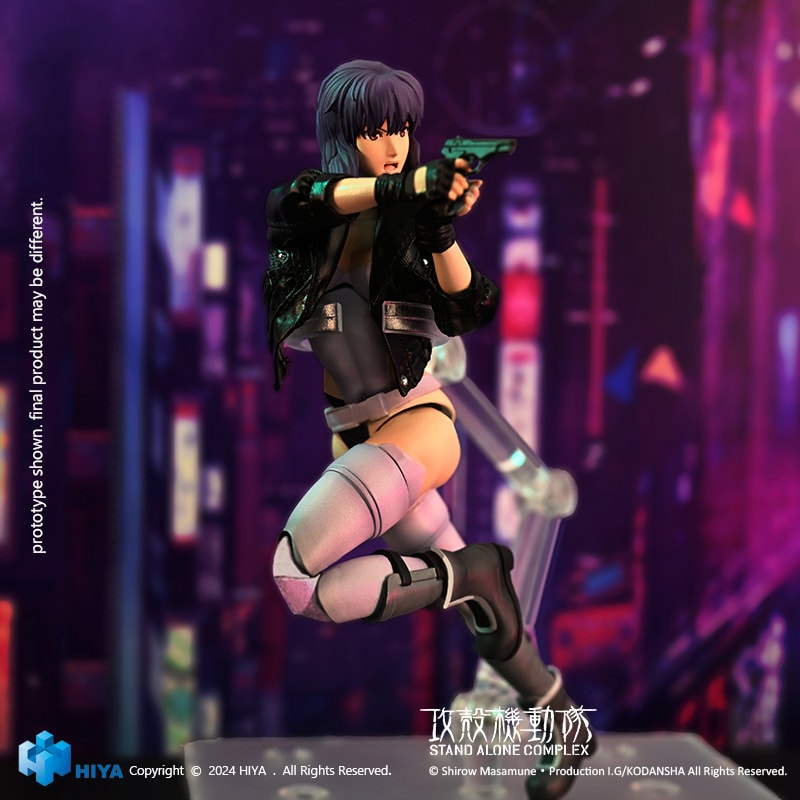 Ghost in the Shell Kusanagi Motoko Action Figure - Prototype Shown View 4