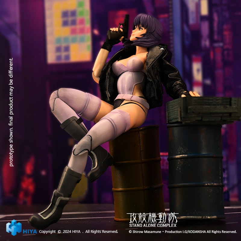 Ghost in the Shell Kusanagi Motoko Action Figure - Prototype Shown View 5
