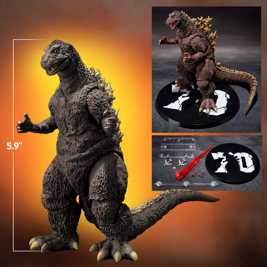 Godzilla (1954) S.H.MonsterArts Godzilla 70th Anniversary