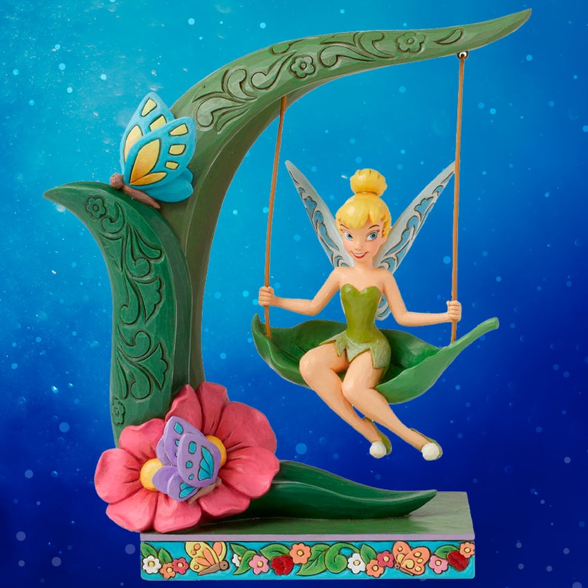 Disney Tink Spring Swing Figurine  View 1